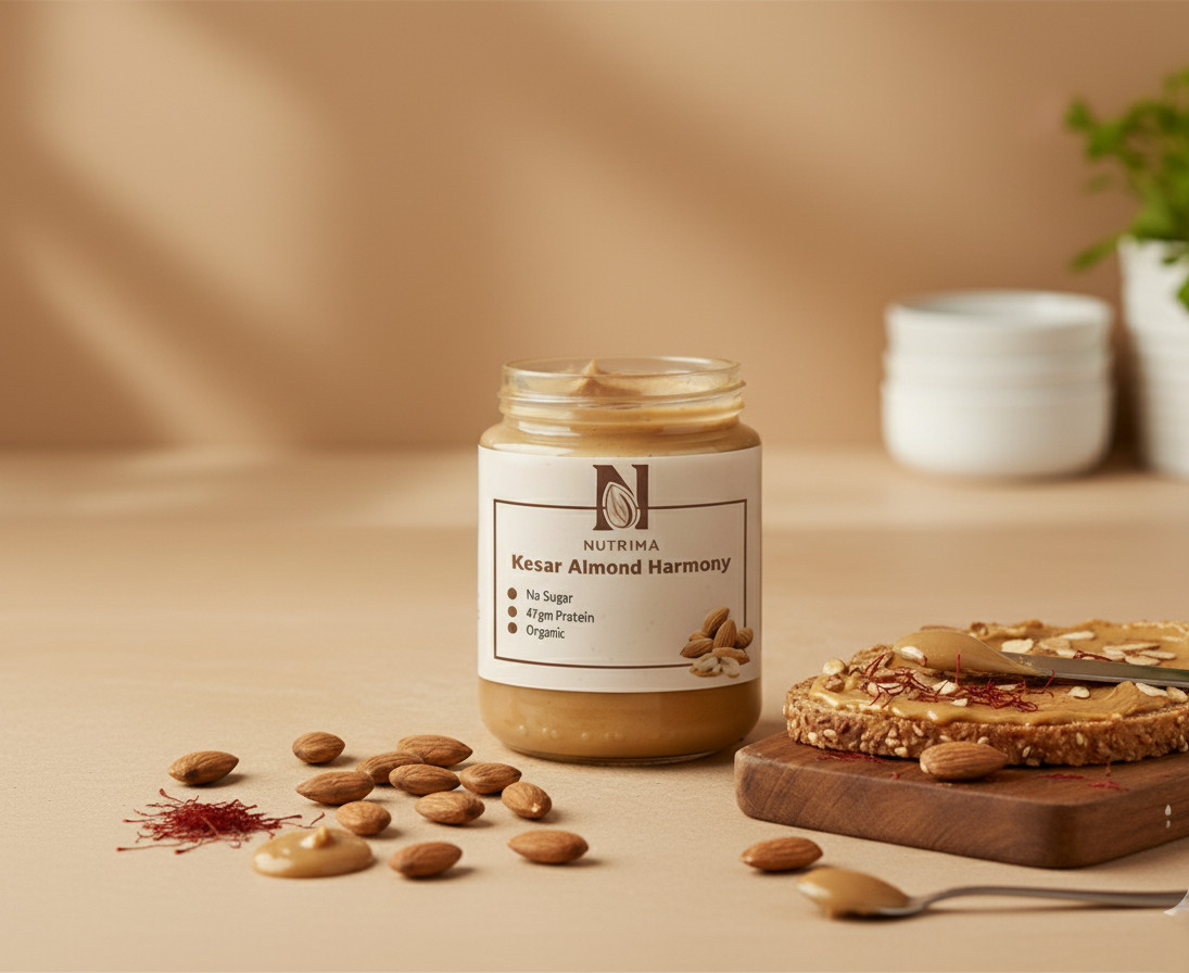 Kesar Almond Butter | Premium Indian Almond Butter