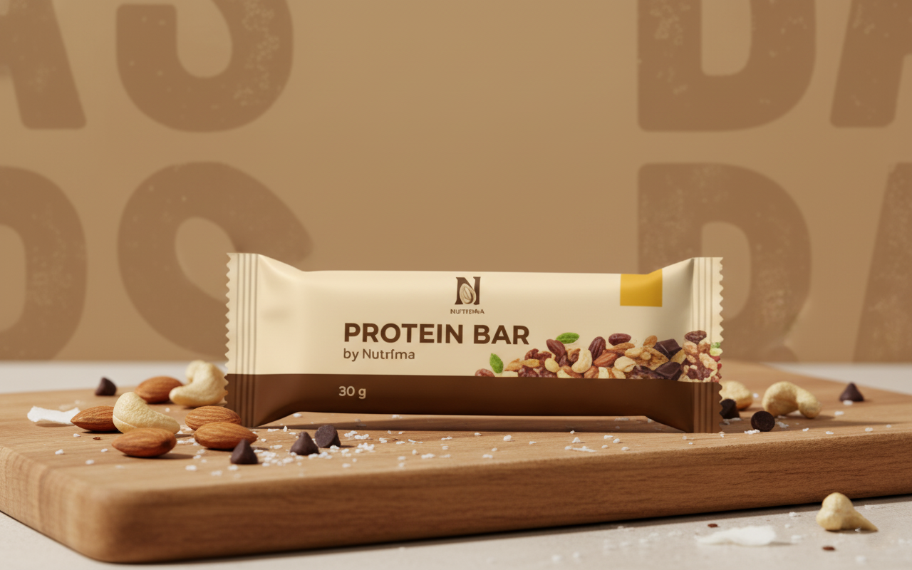 Nutrima Homemade Protein Bar - 30g | Natural Indian Snack