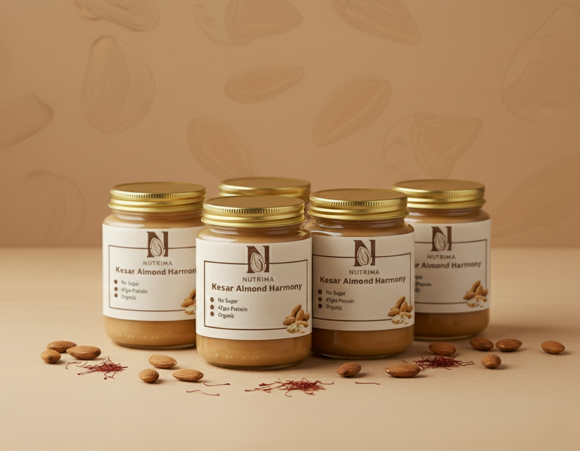 Kesar Almond Butter | Premium Indian Almond Butter