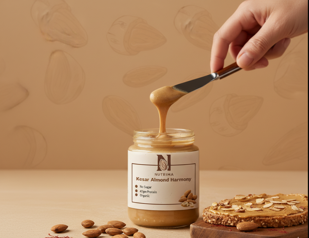 Kesar Almond Butter | Premium Indian Almond Butter